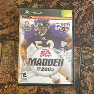 Madden 2005 Xbox Game
